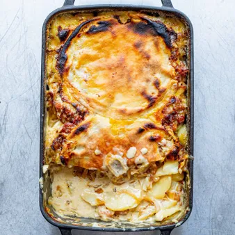 Layering and Baking the Tartiflette to Perfection