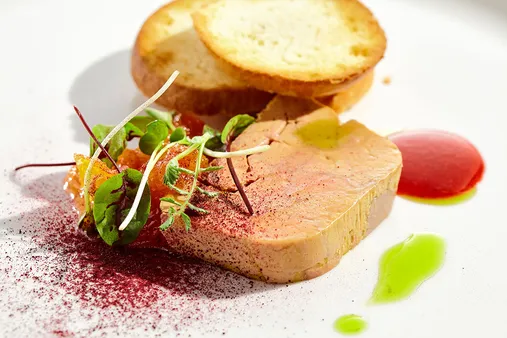 Sweet and Savory Delights: Foie Gras with Fruit