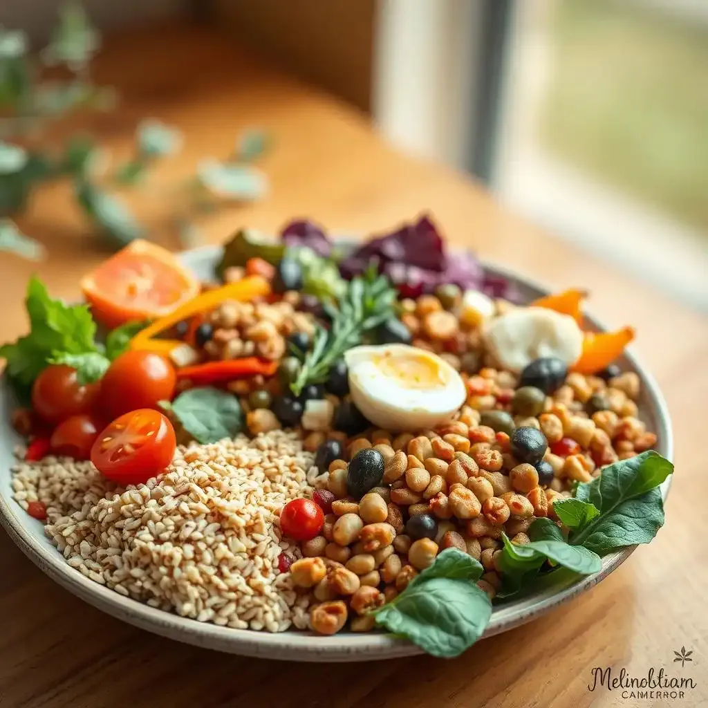 What Foods Should Be Included On A Mediterranean Diet Plate Grains Legumes And Healthy Fats